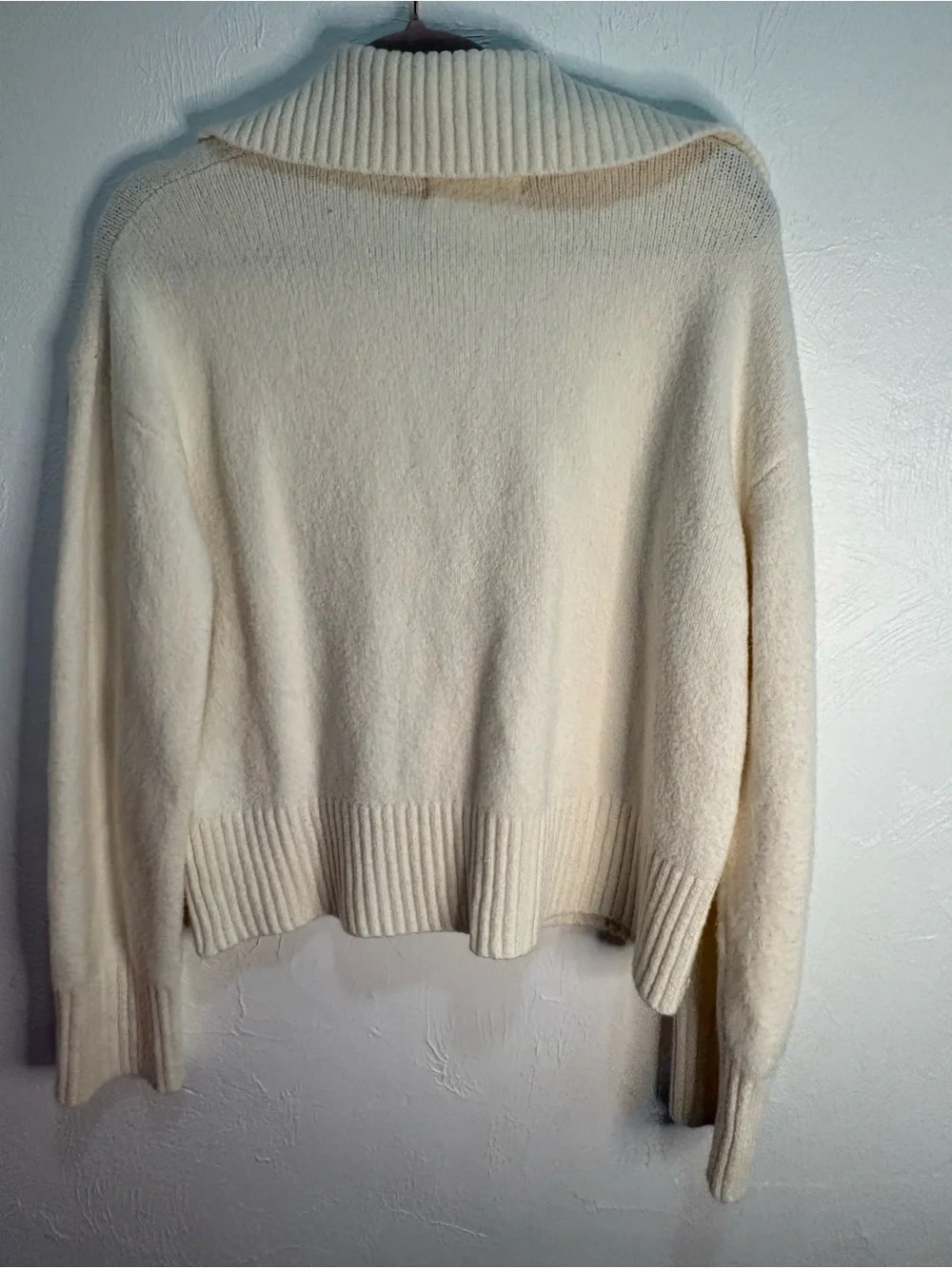 Free People Trading Up Polo in ivory